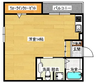 エスタシオーネ大町の間取り