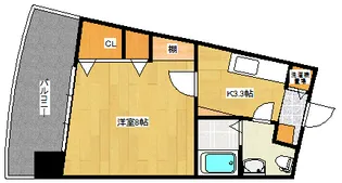 サンクレスト【7階】の間取り