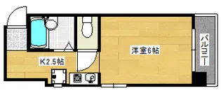 古光ビル【4階】の間取り