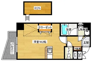 グランドポレストーネ金屋【3階】の間取り