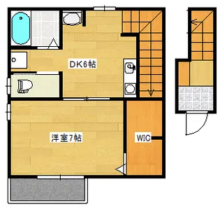コンストレール庚午南【2階】の間取り
