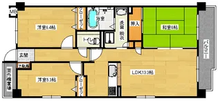 スカールTAKATA【4階】の間取り