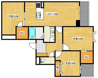 アーテルの間取り