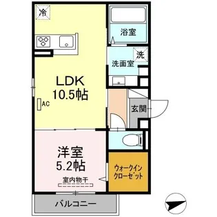 サニーサイドの間取り