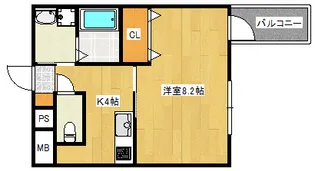 セレナーデ東雲本町の間取り