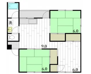 石原ビル1【2階】の間取り