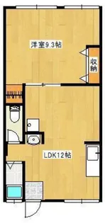 ハイム藤【2階】の間取り