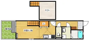 アメニティ庚午の間取り