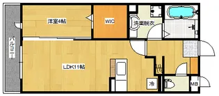 エリタージュの間取り