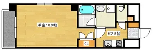 プランドール西観音【4階】の間取り