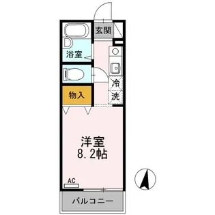 セジュール【1階】の間取り