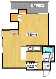 シャルム石井【5階】の間取り