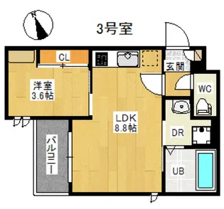 REGALESTPREMIUM【2階】の間取り