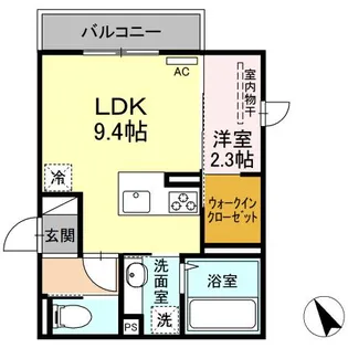 DーROOM舟入南の間取り