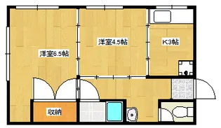 光ハイツの間取り