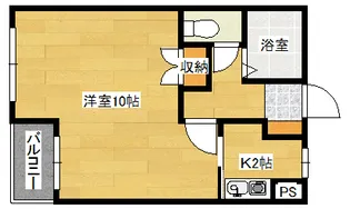 ホリコシビルの間取り