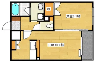 カサグランデ3の間取り