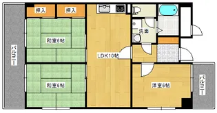 倉本ビルの間取り