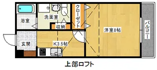 メゾンヴェルテ【2階】の間取り
