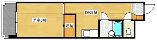 フォーブル川村2【1階】の間取り