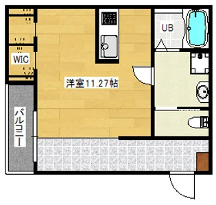 LeRivage大町東【1階】の間取り