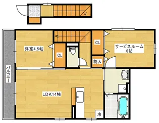 SAKURAコートの間取り