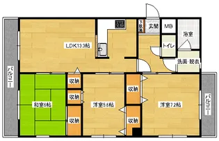 MRyコート【2階】の間取り