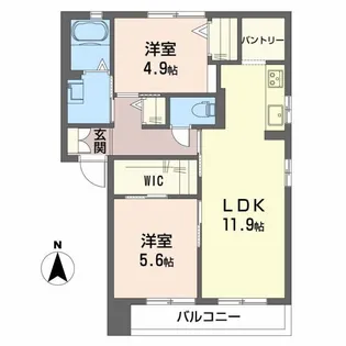 パークサイドヒルズの間取り