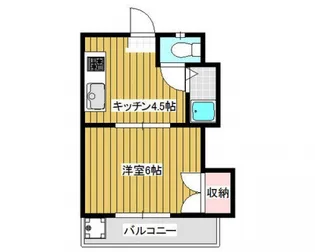 パークサイドオオカの間取り