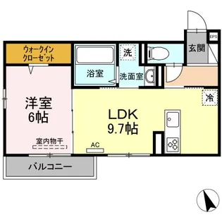ノクターン2棟の間取り