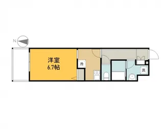 ほくよしビル【3階】の間取り