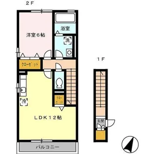 FairyCourt””A棟の間取り