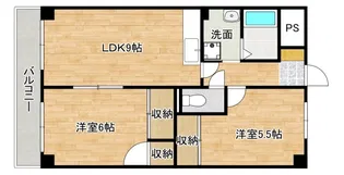 プレシオ住本【2階】の間取り