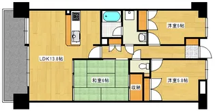古江パークホームズの間取り