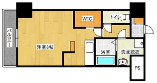 LANDMARKKOGO【7階】の間取り