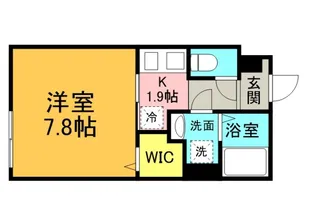 ユアメゾン宇品西【1階】の間取り