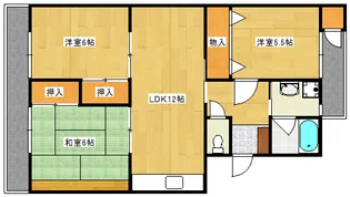 KBM井口台【3階】の間取り