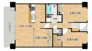 サーパスシティ草津新町の間取り