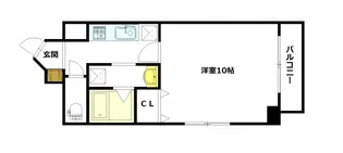 プランドール古市【7階】の間取り