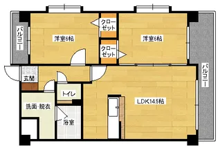 ウェール長楽寺【2階】の間取り