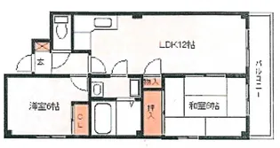 Nステージ庚午北の間取り