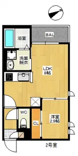 RegalestGraceNagatsukaの間取り