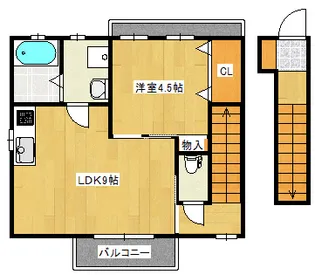アクアカーサの間取り