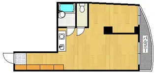 シリンダーハウス【3階】の間取り