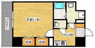 第22友建ビルの間取り