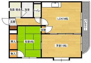 チェリー米田【2階】の間取り