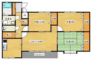カルティエGMの間取り