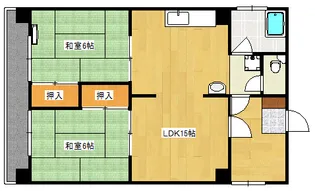 大松己斐ビル【503号室】の間取り