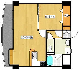 井口台FLATS2【6階】の間取り