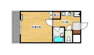チェリーヒルズ南観音【3階】の間取り